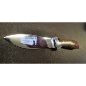 Kés, Puli vadászkés, bőr tokkal