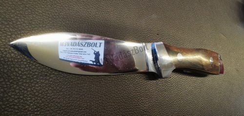 Kés, Puli vadászkés, bőr tokkal