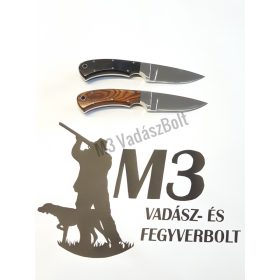 Kés, Puli vadászkés, bőr tokkal B2