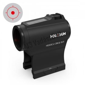   Holosun Dot Sight CLASSIC HS503C-U-BLACK, Red Dot, piros pont