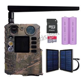   Boly Guard Draco BG410-MFP 4G email küldő és felhős vadkamera szett duál vakuval és napelem panellel