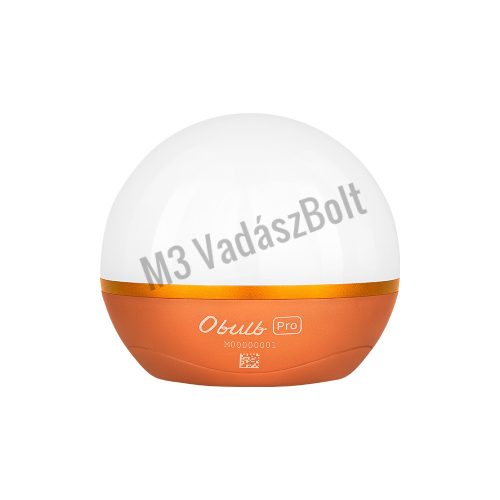 Olight Obulb Pro tölthető fénygömb, narancs, vitrin példány