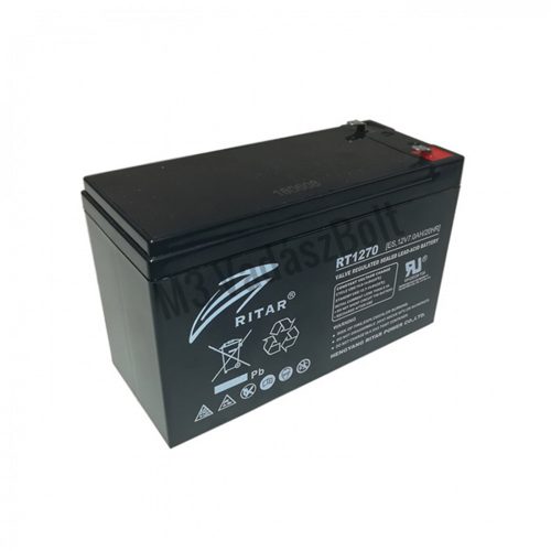 Ritar RT1270 akkumulátor 7Ah / 12V