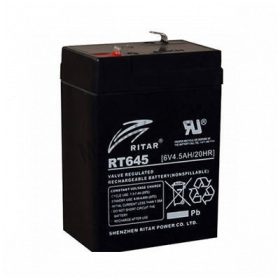 Ritar RT645 zselés akkumulátor 4,5Ah 6V