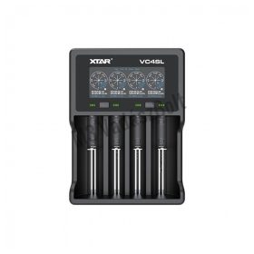   XTAR VC4S QC3.0 négy öblös univerzális akkumulátor töltő