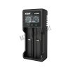 XTAR VC2SL két öblös univerzális akkumulátor töltő