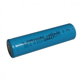   YUBO 16650 3,7V 1600 mAh Li-Ion túltöltés és polaritáscsere elleni védelem nélküli akkumulátor