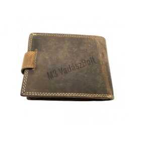 Bőr pénztárca őz motívummal