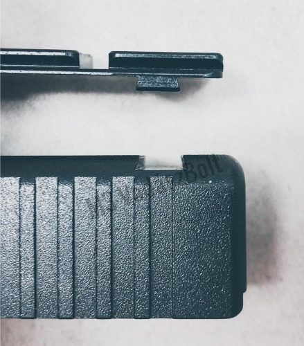 Adapter, Acro Red Dot-hoz Glock irányzék helyére,pisztolyokra