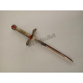 Mini levélbontó kard Cruzados, bronz