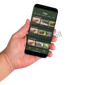   ICOtec GC320+ Bluetooth elektromos vadhívó szett, mozgó csalival