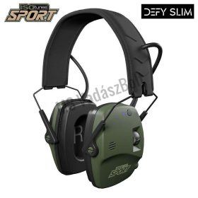 ISO TUNES SPORT DEFY SLIM GRÜN hallásvédő